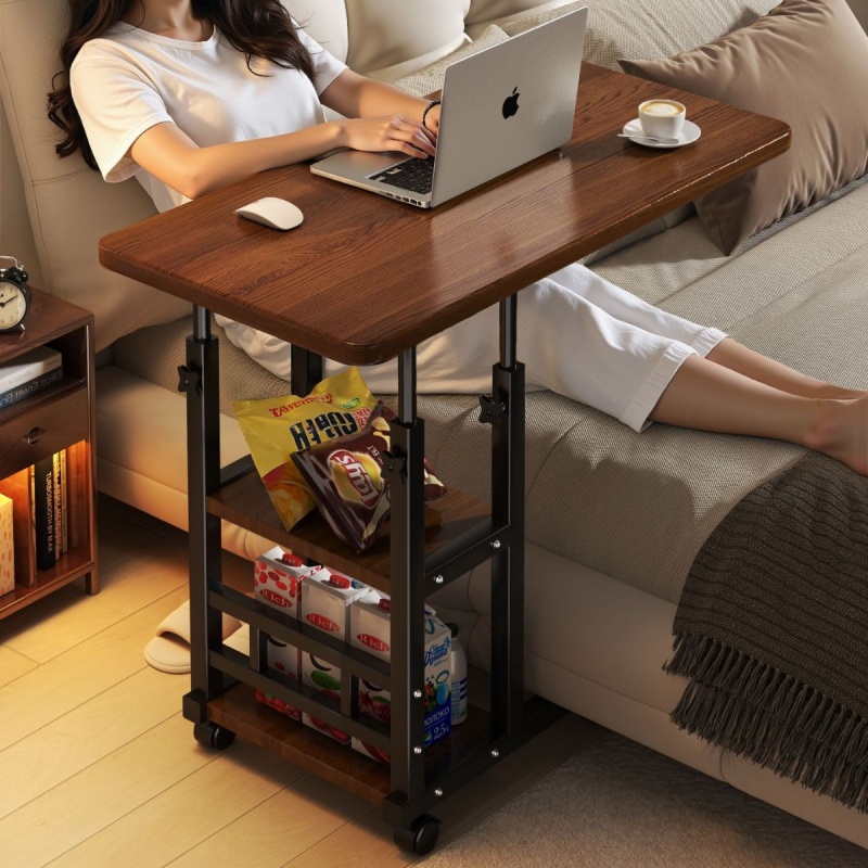 Office Furniture For Small Spaces - Movable Lifting Bedside Table Bedside Small