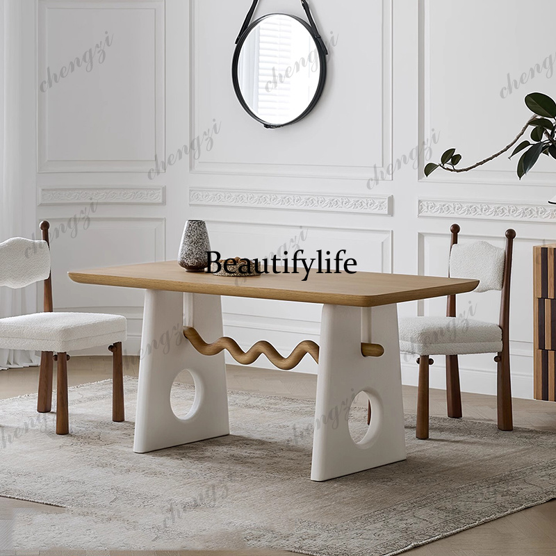 Nordic Designer Dining Table B - Office Furniture Services ulasan dan harga