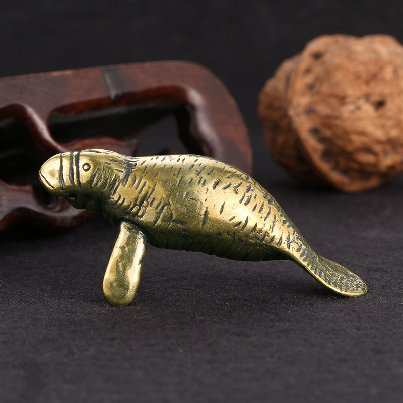 Brass Florida Manatee Decorati - Office Furniture Wholesale ulasan dan harga