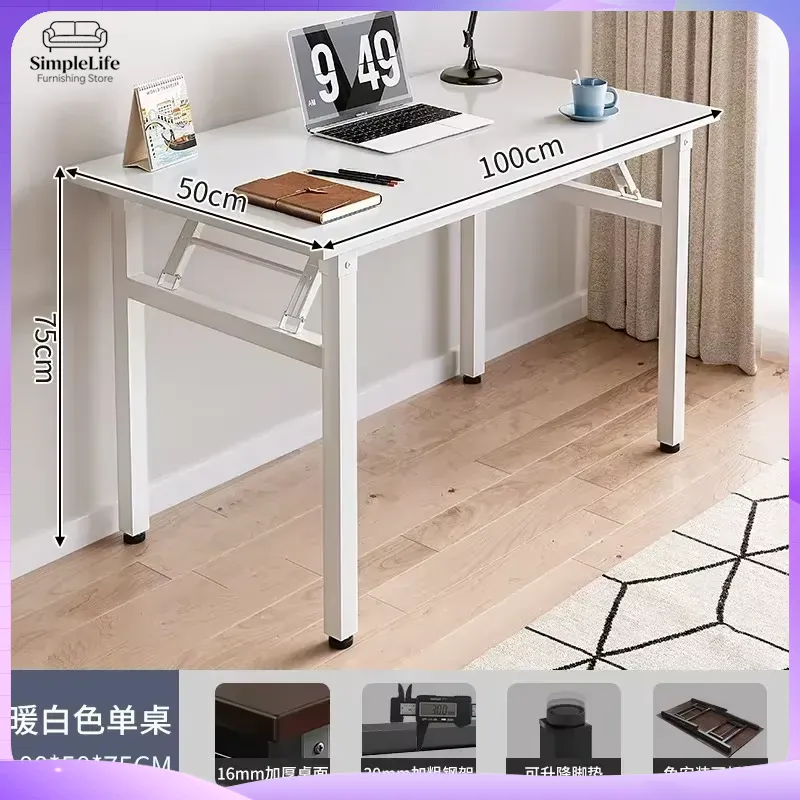 Foldable Computer Desk for Hom - Office Furniture For Small Spaces ulasan dan harga