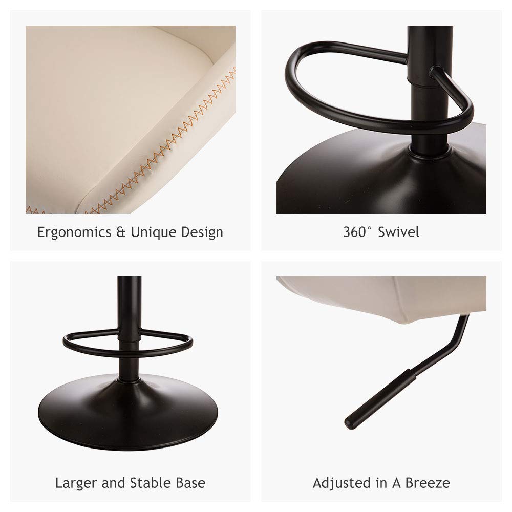 3Pc Pub Table & Swivel PU Bar  - Office Furniture For Small Spaces ulasan dan harga