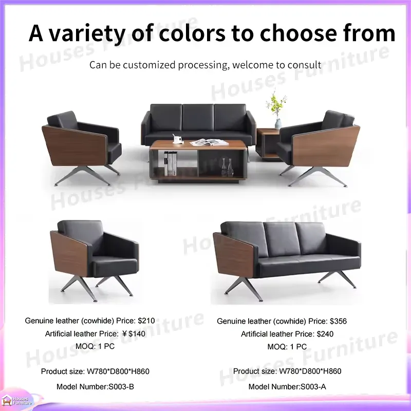 Modern 3 Seater Office Sofa Le - Office Furniture Wholesale ulasan dan harga