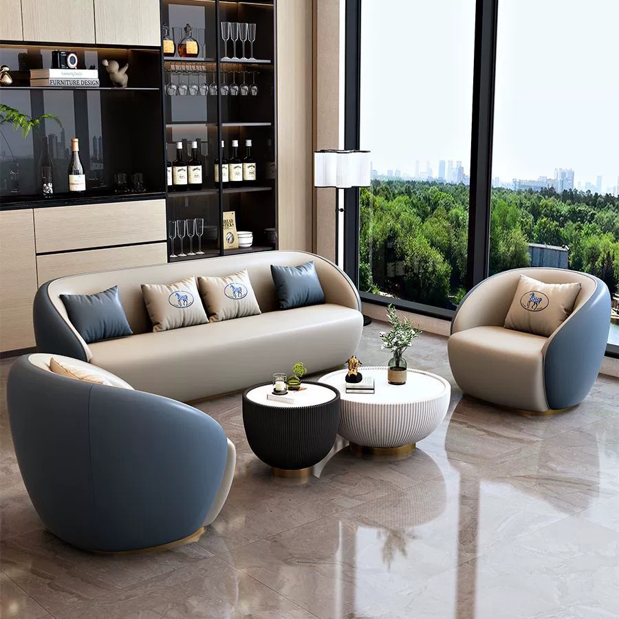 Lightweight Luxury Office Sofa - Office Furniture Wholesale ulasan dan harga