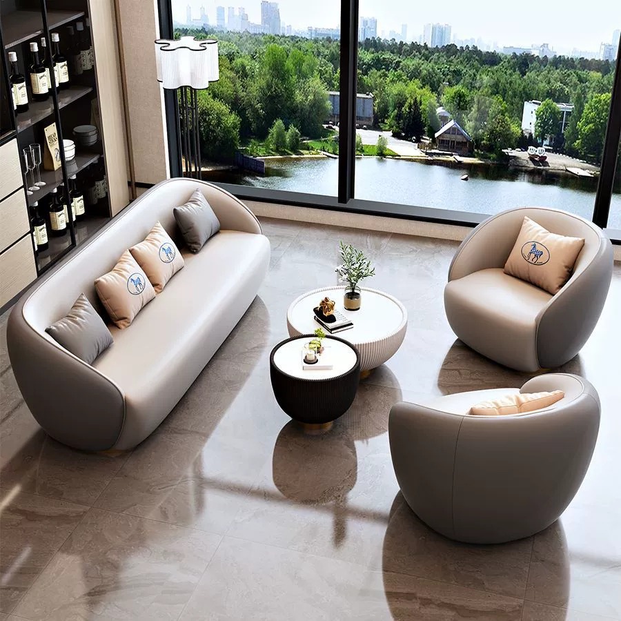 Lightweight Luxury Office Sofa - Office Furniture Wholesale ulasan dan harga