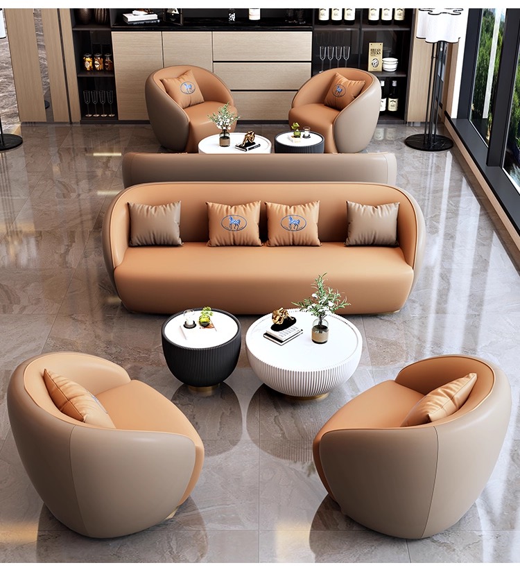 Lightweight Luxury Office Sofa - Office Furniture Wholesale ulasan dan harga