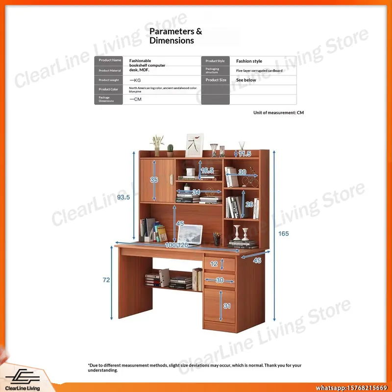 Computer Desk with Drawer and  - Office Furniture For Small Spaces ulasan dan harga
