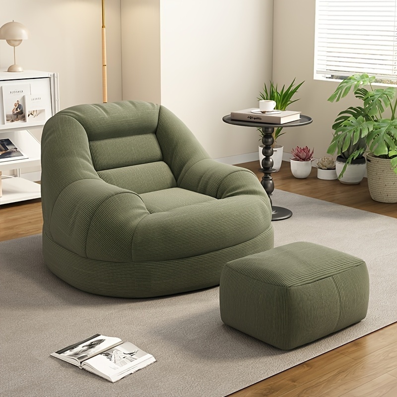 Lazy tatami sofa and footstool - Office Furniture For Small Spaces ulasan dan harga