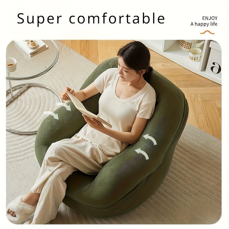 Lazy tatami sofa and footstool - Office Furniture For Small Spaces ulasan dan harga
