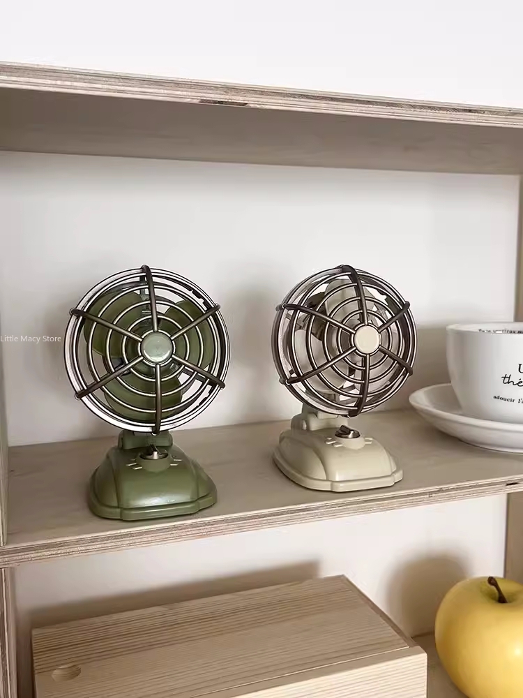 Retro Desktop Small Fan USB Ch - Office Furniture Wholesale ulasan dan harga